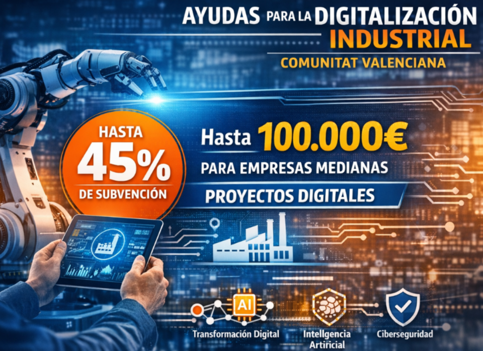 AYUDAS IVACE DIGITALIZACIÓN EMPRESAS MIDCAP CV 2026
